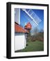 House in the Clouds, with Mill Sail, Thorpeness, Suffolk, England, United Kingdom-David Hunter-Framed Photographic Print