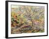 House in the Countryside; Maison Dans Un Paysage, c.1910-Armand Guillaumin-Framed Giclee Print