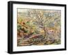 House in the Countryside; Maison Dans Un Paysage, c.1910-Armand Guillaumin-Framed Giclee Print