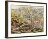 House in the Countryside (Maison Dans Un Paysage), Ca. 1910-Jean-Baptiste Armand Guillaumin-Framed Giclee Print