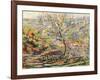 House in the Countryside-Armand Guillaumin-Framed Giclee Print