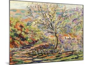 House in the Countryside-Armand Guillaumin-Mounted Giclee Print