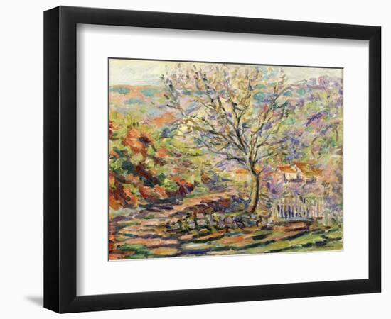 House in the Countryside-Armand Guillaumin-Framed Premium Giclee Print