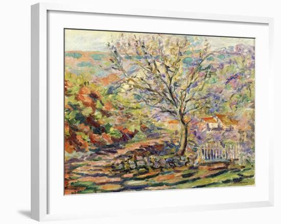 House in the Countryside-Armand Guillaumin-Framed Giclee Print