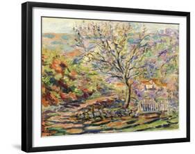 House in the Countryside-Armand Guillaumin-Framed Giclee Print