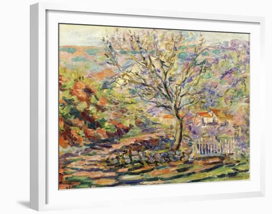 House in the Countryside-Armand Guillaumin-Framed Giclee Print