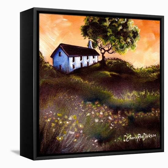 House in the Fields 2-Cherie Roe Dirksen-Framed Stretched Canvas