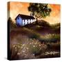 House in the Fields 2-Cherie Roe Dirksen-Stretched Canvas