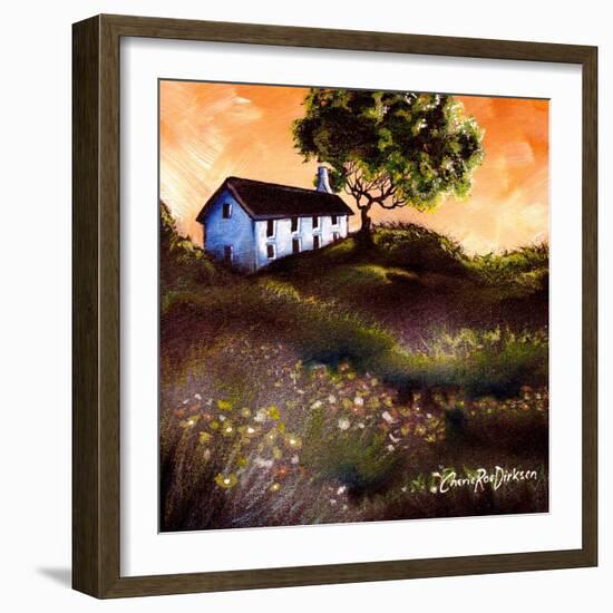 House in the Fields 2-Cherie Roe Dirksen-Framed Giclee Print