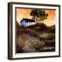 House in the Fields 2-Cherie Roe Dirksen-Framed Giclee Print