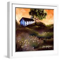 House in the Fields 2-Cherie Roe Dirksen-Framed Giclee Print