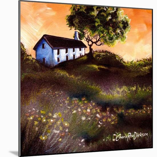 House in the Fields 2-Cherie Roe Dirksen-Mounted Giclee Print