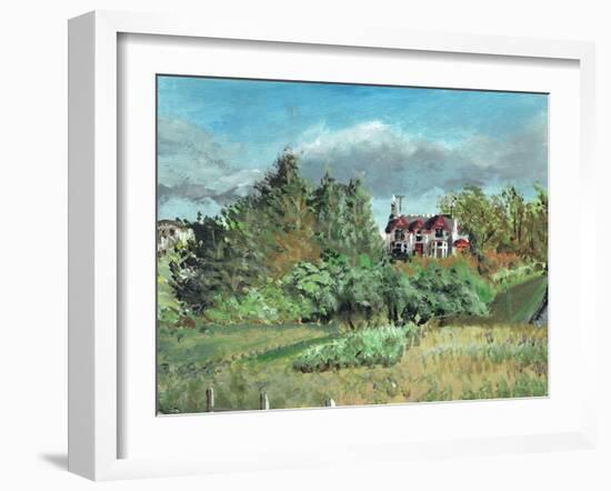 House in the Highlands, Creag Dhubh, 2006-Vincent Alexander Booth-Framed Giclee Print