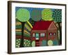 House in the Hills-Kerri Ambrosino-Framed Giclee Print