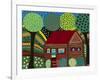 House in the Hills-Kerri Ambrosino-Framed Giclee Print