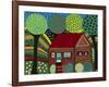 House in the Hills-Kerri Ambrosino-Framed Giclee Print