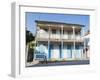 House in the Historic Colonial Old Town, Jacmel, Haiti, West Indies, Caribbean, Central America-Christian Kober-Framed Photographic Print