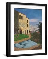 House in the Sun, Blue Stones, 1920-Félix Vallotton-Framed Premium Giclee Print