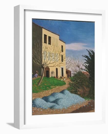 House in the Sun, Blue Stones, 1920-Félix Vallotton-Framed Premium Giclee Print