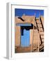 House in the Taos Pueblo, Taos, New Mexico, USA-Charles Sleicher-Framed Photographic Print