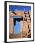 House in the Taos Pueblo, Taos, New Mexico, USA-Charles Sleicher-Framed Photographic Print