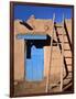 House in the Taos Pueblo, Taos, New Mexico, USA-Charles Sleicher-Framed Photographic Print