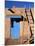 House in the Taos Pueblo, Taos, New Mexico, USA-Charles Sleicher-Mounted Photographic Print