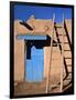 House in the Taos Pueblo, Taos, New Mexico, USA-Charles Sleicher-Framed Photographic Print