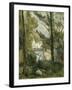 House in the Trees, Auvers; Maison Dans Les Arbres, Auvers, 1879-Paul Cézanne-Framed Giclee Print