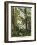 House in the Trees, Auvers-Paul Cézanne-Framed Giclee Print