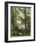 House in the Trees, Auvers-Paul Cézanne-Framed Giclee Print