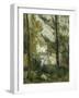 House in the Trees, Auvers-Paul Cézanne-Framed Giclee Print