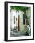 House in the village Vessa on Chios, Greece-Rainer Hackenberg-Framed Photographic Print