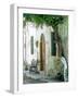 House in the village Vessa on Chios, Greece-Rainer Hackenberg-Framed Photographic Print