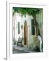 House in the village Vessa on Chios, Greece-Rainer Hackenberg-Framed Photographic Print