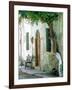 House in the village Vessa on Chios, Greece-Rainer Hackenberg-Framed Photographic Print