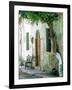 House in the village Vessa on Chios, Greece-Rainer Hackenberg-Framed Photographic Print