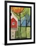 House in Trees-Tim Nyberg-Framed Giclee Print