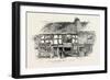 House in Which Shakespeare Was Born as it Was before the Restoration-null-Framed Giclee Print