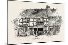 House in Which Shakespeare Was Born as it Was before the Restoration-null-Mounted Giclee Print