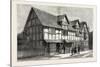 House in Which Shakespeare Was Born as Now Restored-null-Stretched Canvas