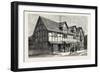 House in Which Shakespeare Was Born as Now Restored-null-Framed Giclee Print