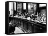 House Judiciary Committee in Deliberations Leading to Impeachment Vote of Pres Nixon, Jul 14, 1974-null-Framed Stretched Canvas