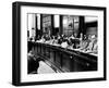 House Judiciary Committee in Deliberations Leading to Impeachment Vote of Pres Nixon, Jul 14, 1974-null-Framed Photo