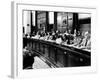 House Judiciary Committee in Deliberations Leading to Impeachment Vote of Pres Nixon, Jul 14, 1974-null-Framed Photo