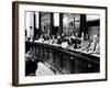 House Judiciary Committee in Deliberations Leading to Impeachment Vote of Pres Nixon, Jul 14, 1974-null-Framed Photo