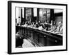 House Judiciary Committee in Deliberations Leading to Impeachment Vote of Pres Nixon, Jul 14, 1974-null-Framed Photo