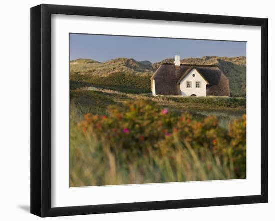 House 'Kliffende' Close Kampen (Municipality), Sylt (Island), Schleswig-Holstein, Germany-Rainer Mirau-Framed Photographic Print