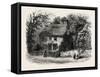 House Lately Standing at Providence, Said to Have Used for Prayer Meetings by Williams, USA, 1870S-null-Framed Stretched Canvas