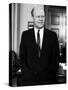 House Minority Leader Sen. Gerald R. Ford. in His Office-null-Stretched Canvas